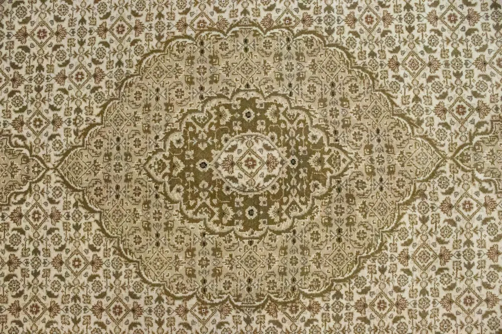 Dywan perski - Bijar - 295 x 203 cm - beżowy