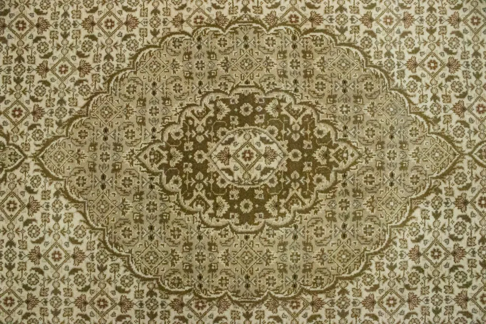 Dywan perski - Bijar - 297 x 201 cm - beżowy