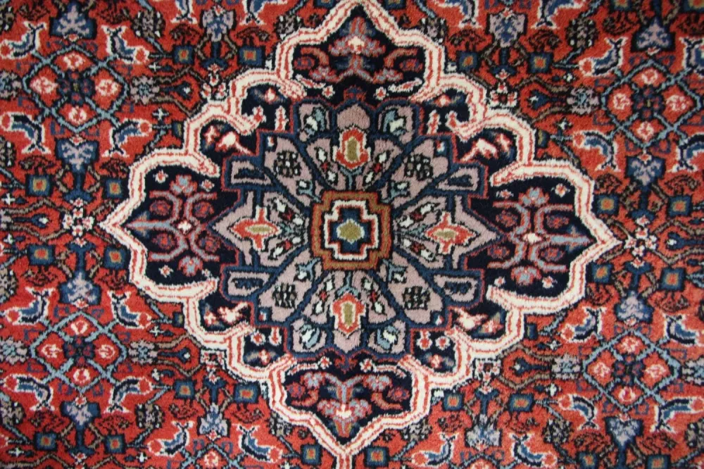 Dywan perski - Bijar - 313 x 250 cm - czerwony