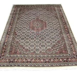 Dywan perski - Bijar - 355 x 250 cm - niebieski