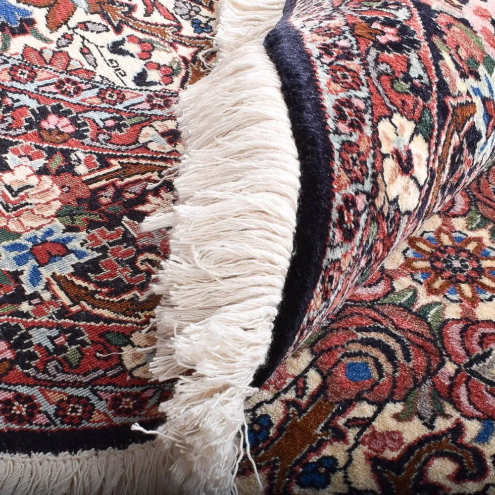 Dywan perski - Bijar okrągły - 250 x 250 cm - rdza