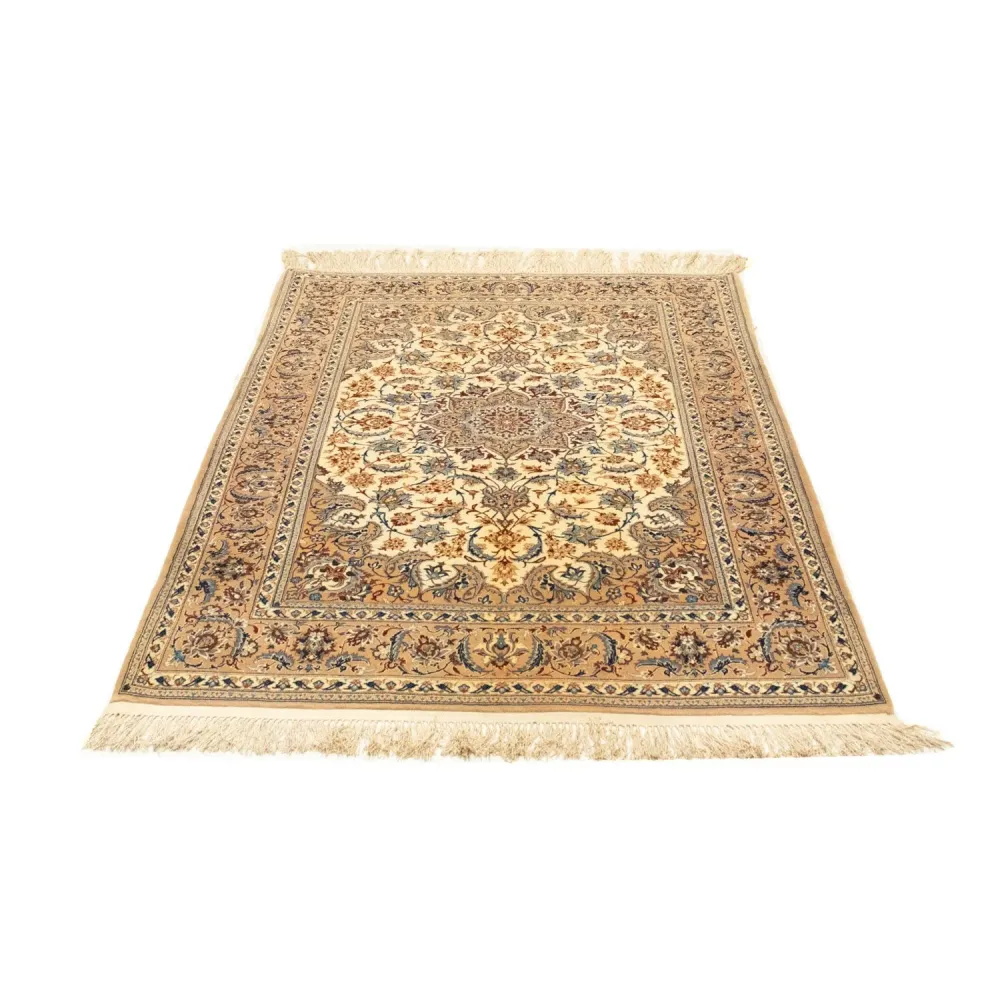 Dywan perski - Isfahan - Premium - 160 x 110 cm - beżowy