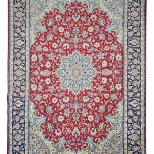 Dywan perski - Isfahan - Premium - 303 x 203 cm - czerwony