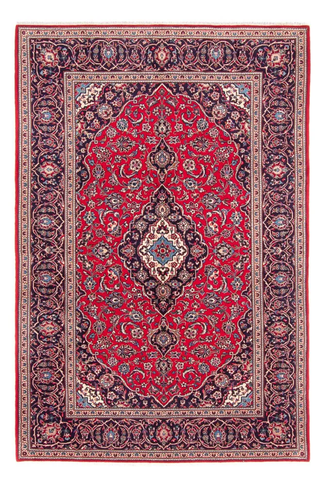 Dywan perski - Keshan - 297 x 197 cm - czerwony