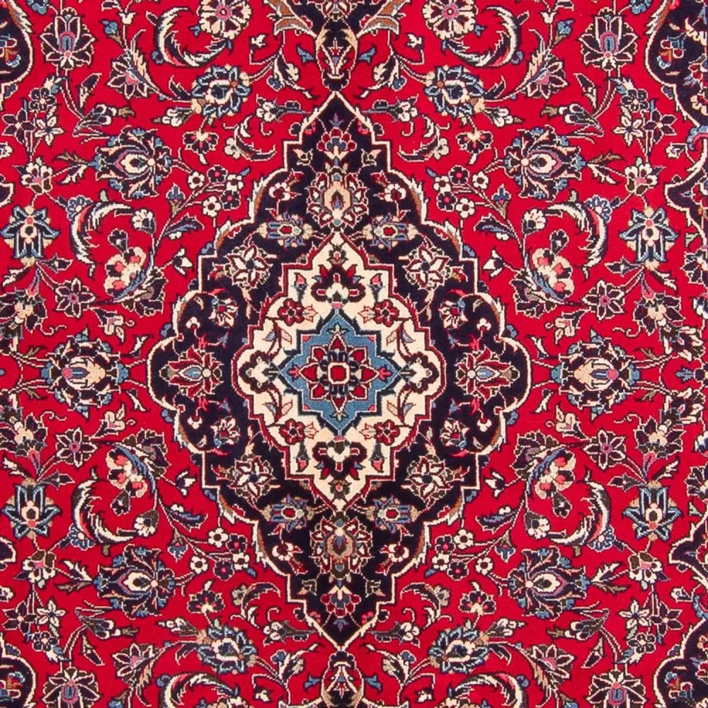 Dywan perski - Keshan - 297 x 197 cm - czerwony