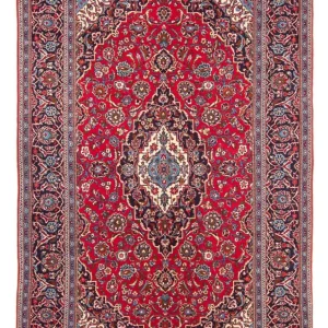 Dywan perski - Keshan - 300 x 195 cm - czerwony