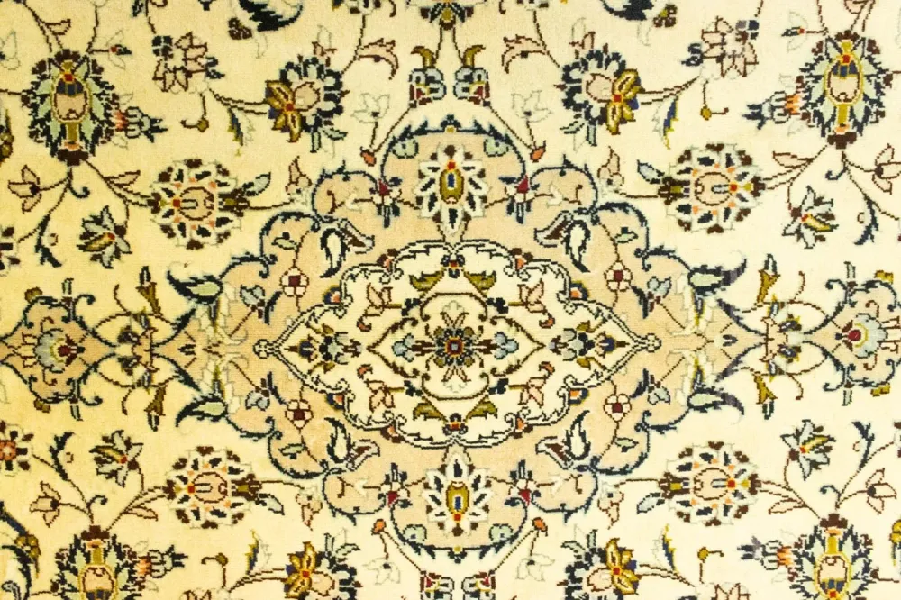 Dywan perski - Keshan - 300 x 197 cm - beżowy