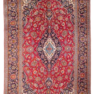Dywan perski - Keshan - 300 x 200 cm - czerwony