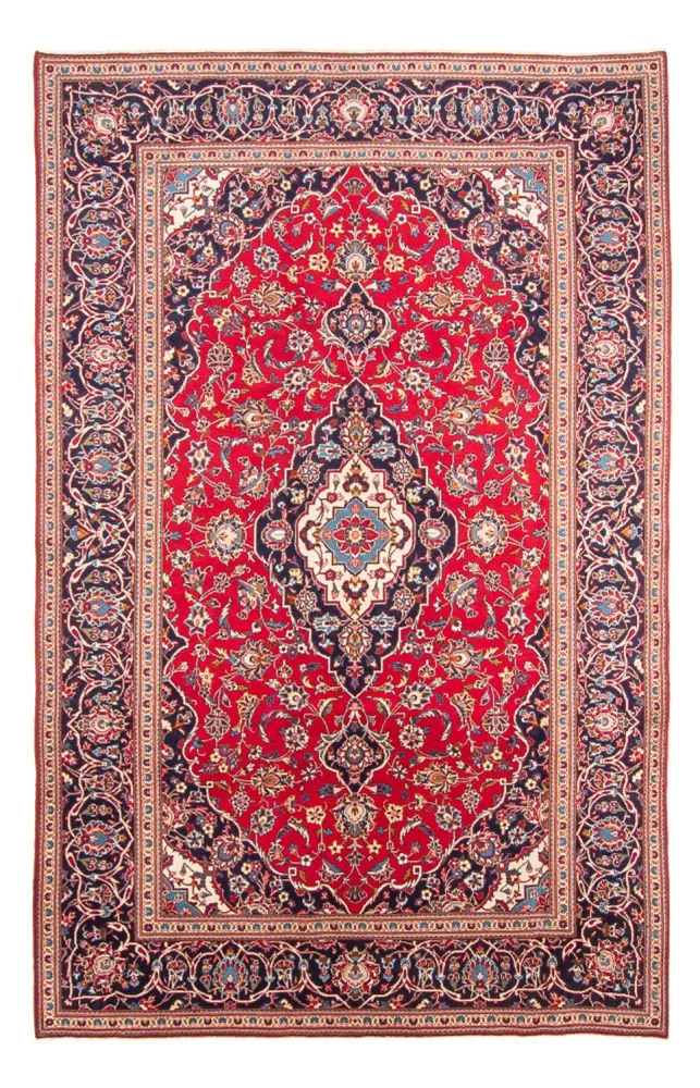 Dywan perski - Keshan - 300 x 200 cm - czerwony