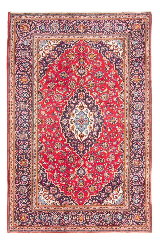 Dywan perski - Keshan - 300 x 200 cm - czerwony