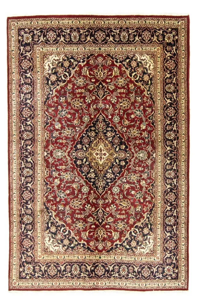 Dywan perski - Keshan - 300 x 200 cm - czerwony