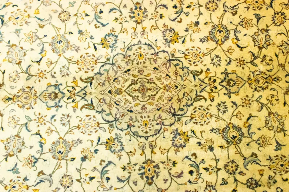 Dywan perski - Keshan - 300 x 202 cm - beżowy