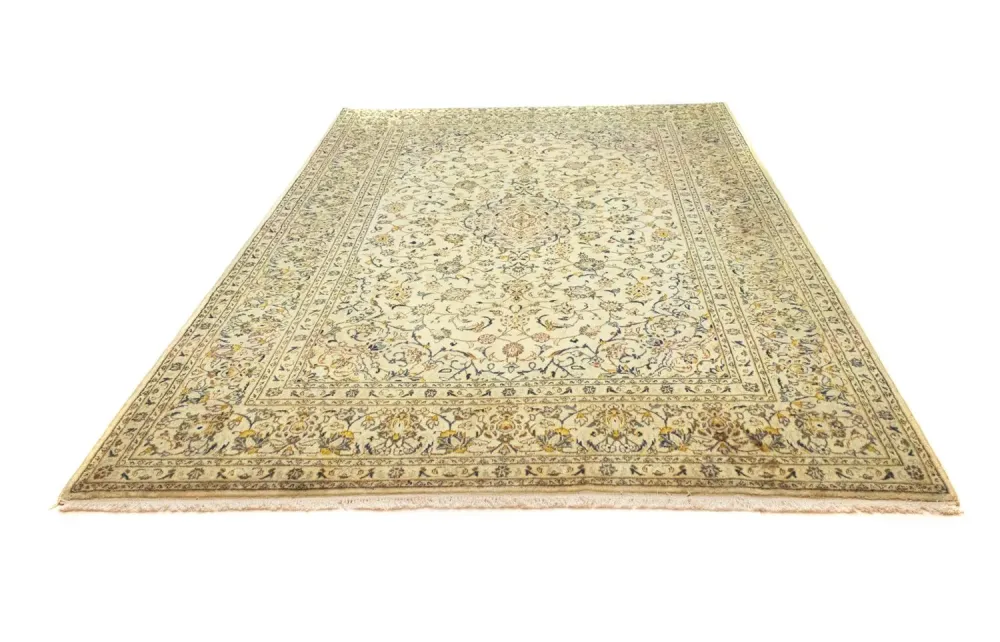 Dywan perski - Keshan - 300 x 202 cm - beżowy