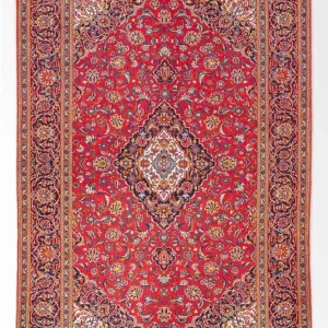 Dywan perski - Keshan - 300 x 218 cm - czerwony