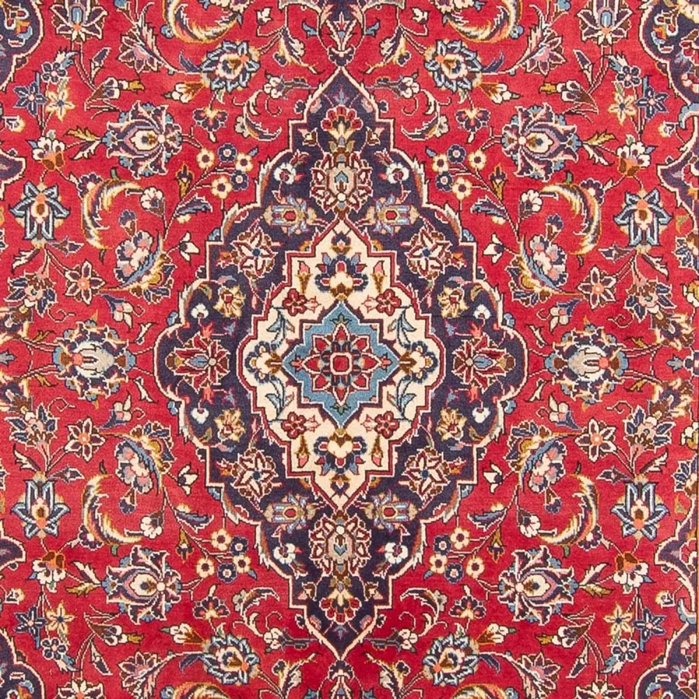Dywan perski - Keshan - 303 x 200 cm - czerwony