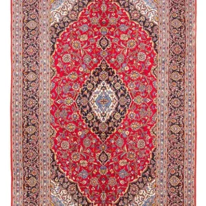 Dywan perski - Keshan - 306 x 200 cm - czerwony