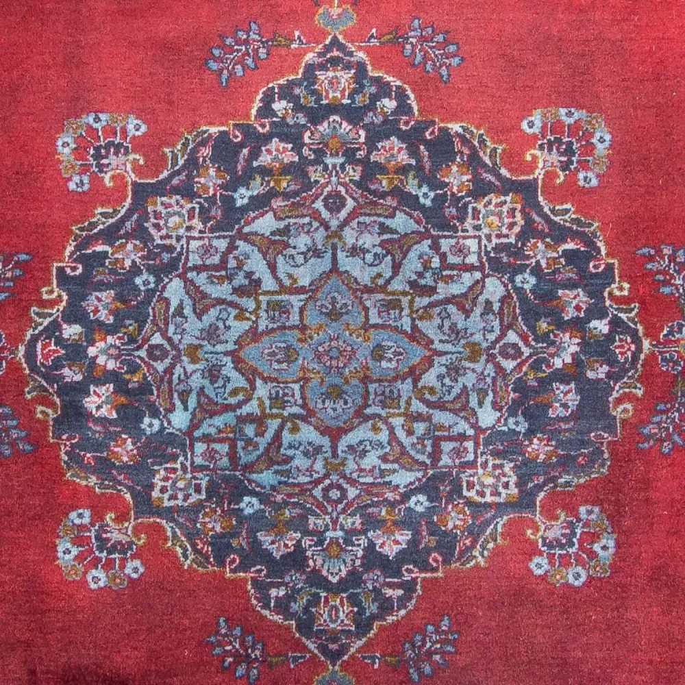 Dywan perski - Keshan - 325 x 225 cm - ciemna czerwień