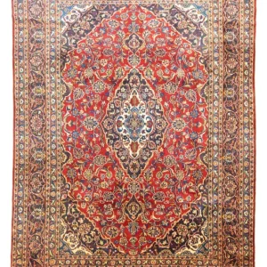 Dywan perski - Keshan - 335 x 240 cm - czerwony