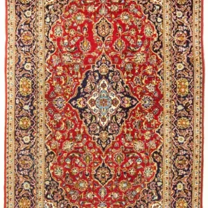 Dywan perski - Keshan - 338 x 199 cm - czerwony