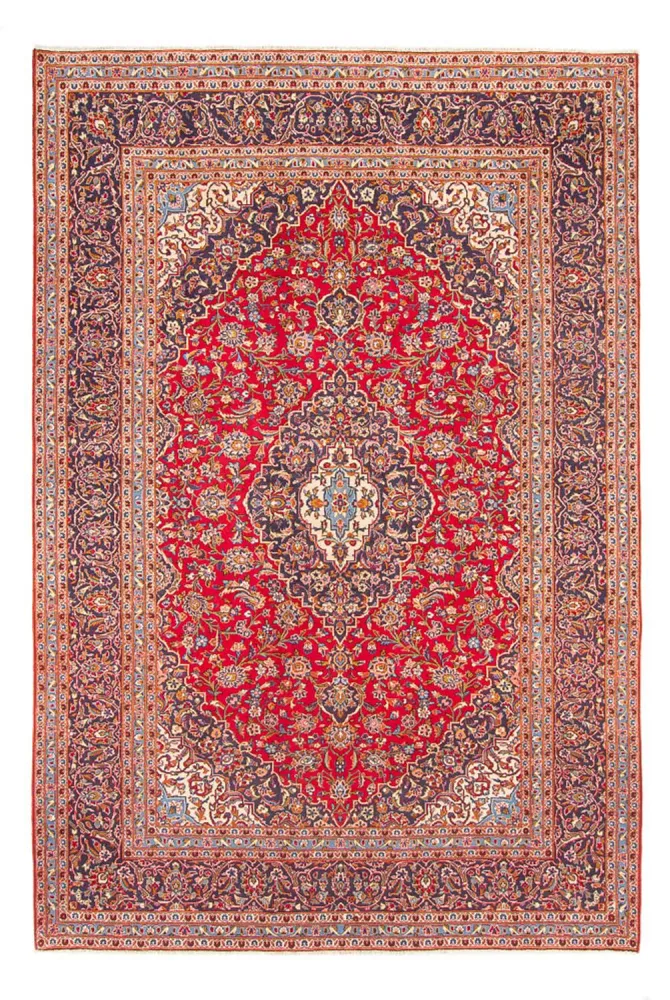 Dywan perski - Keshan - 346 x 250 cm - czerwony