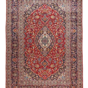 Dywan perski - Keshan - 350 x 240 cm - czerwony
