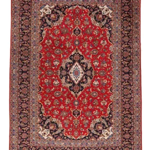 Dywan perski - Keshan - 350 x 242 cm - czerwony