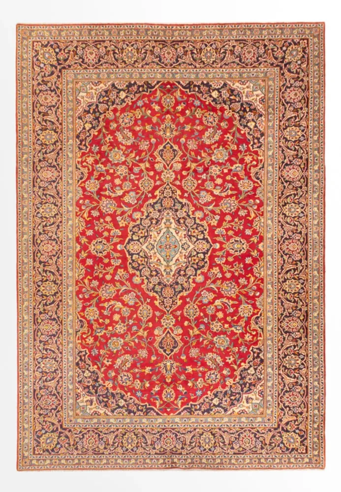 Dywan perski - Keshan - 350 x 242 cm - czerwony