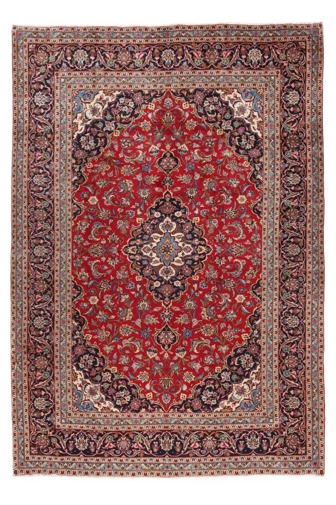 Dywan perski - Keshan - 352 x 245 cm - czerwony
