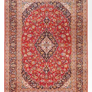 Dywan perski - Keshan - 360 x 247 cm - czerwony