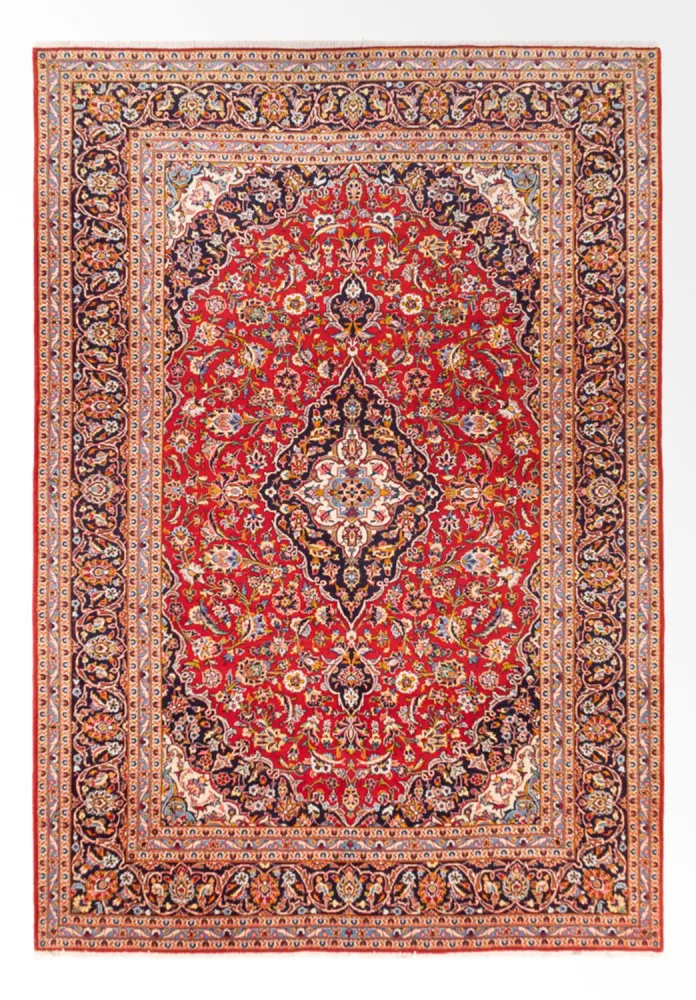 Dywan perski - Keshan - 360 x 247 cm - czerwony