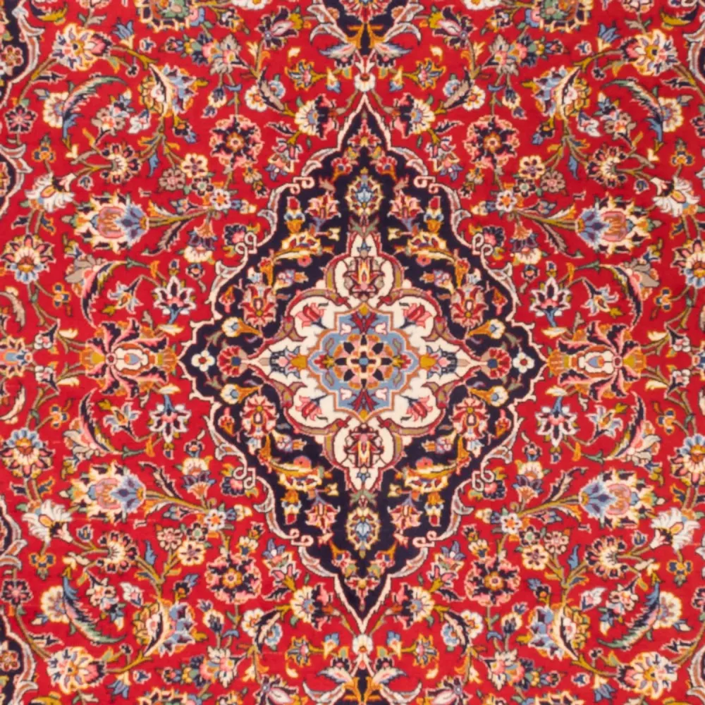 Dywan perski - Keshan - 360 x 247 cm - czerwony