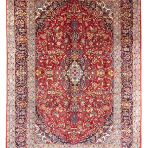 Dywan perski - Keshan - 362 x 250 cm - czerwony