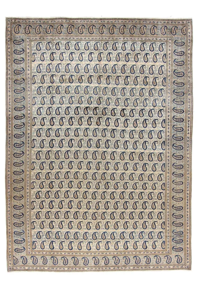 Dywan perski - Keshan - 366 x 268 cm - beżowy