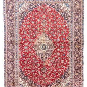 Dywan perski - Keshan - 382 x 290 cm - czerwony