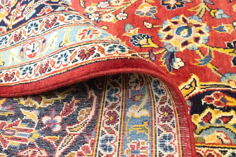 Dywan perski - Keshan - 385 x 270 cm - pomarańczowy