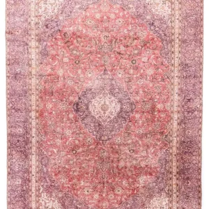 Dywan perski - Keshan - 394 x 277 cm - czerwony
