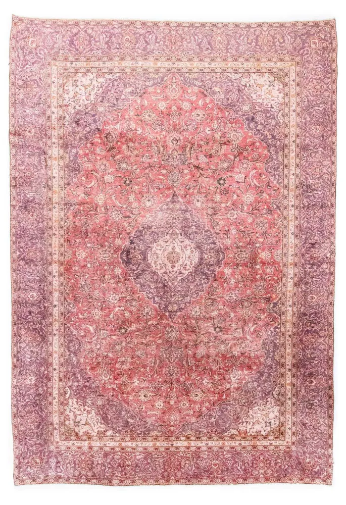 Dywan perski - Keshan - 394 x 277 cm - czerwony