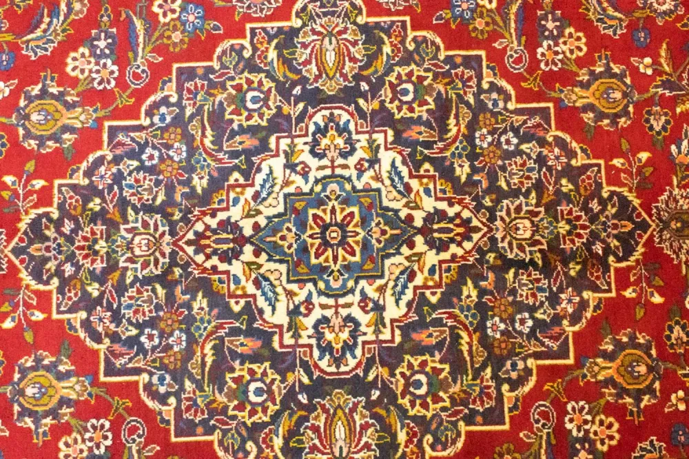 Dywan perski - Keshan - 400 x 295 cm - czerwony