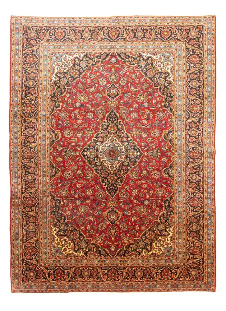 Dywan perski - Keshan - 415 x 298 cm - czerwony