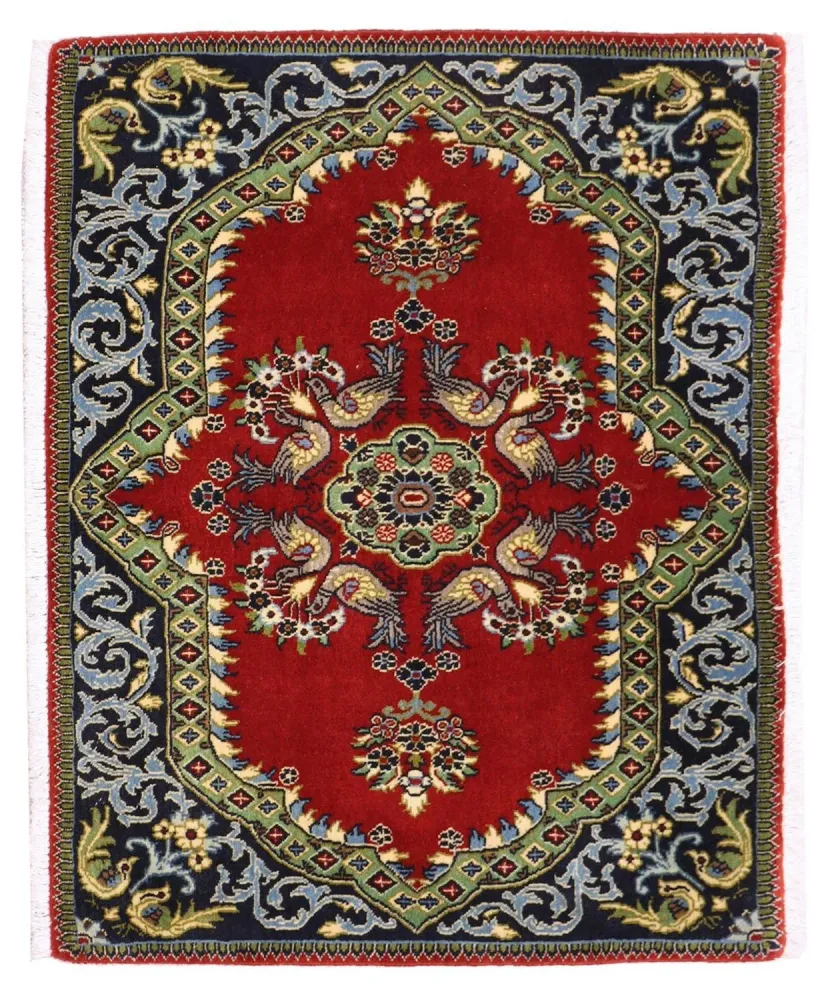 Dywan perski - Keshan - 97 x 73 cm - czerwony