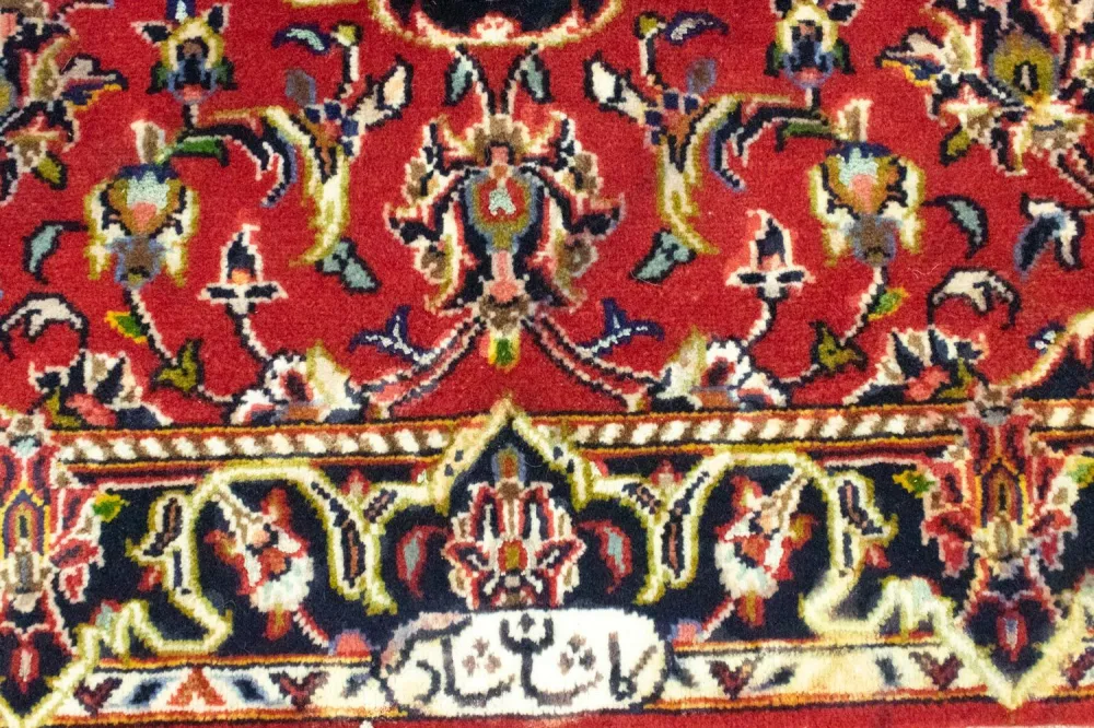 Dywan perski - Keshan - 97 x 67 cm - czerwony