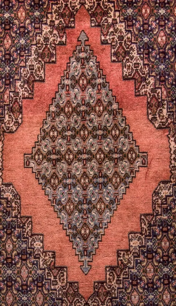 Dywan perski - Klasyczny - 106 x 78 cm - niebieski
