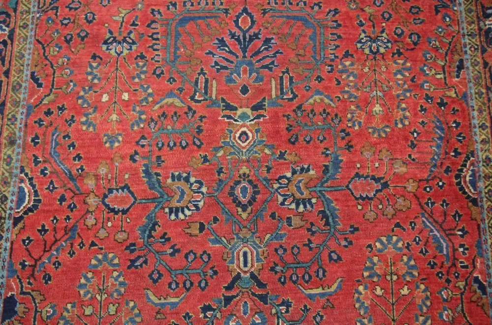 Dywan perski - Klasyczny - 207 x 137 cm - czerwony