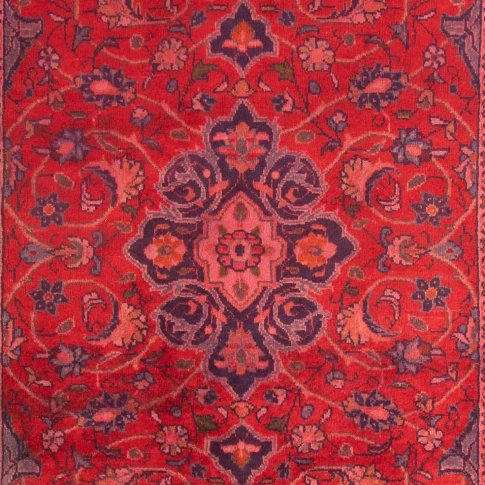 Dywan perski - Klasyczny - 208 x 135 cm - ciemna czerwień