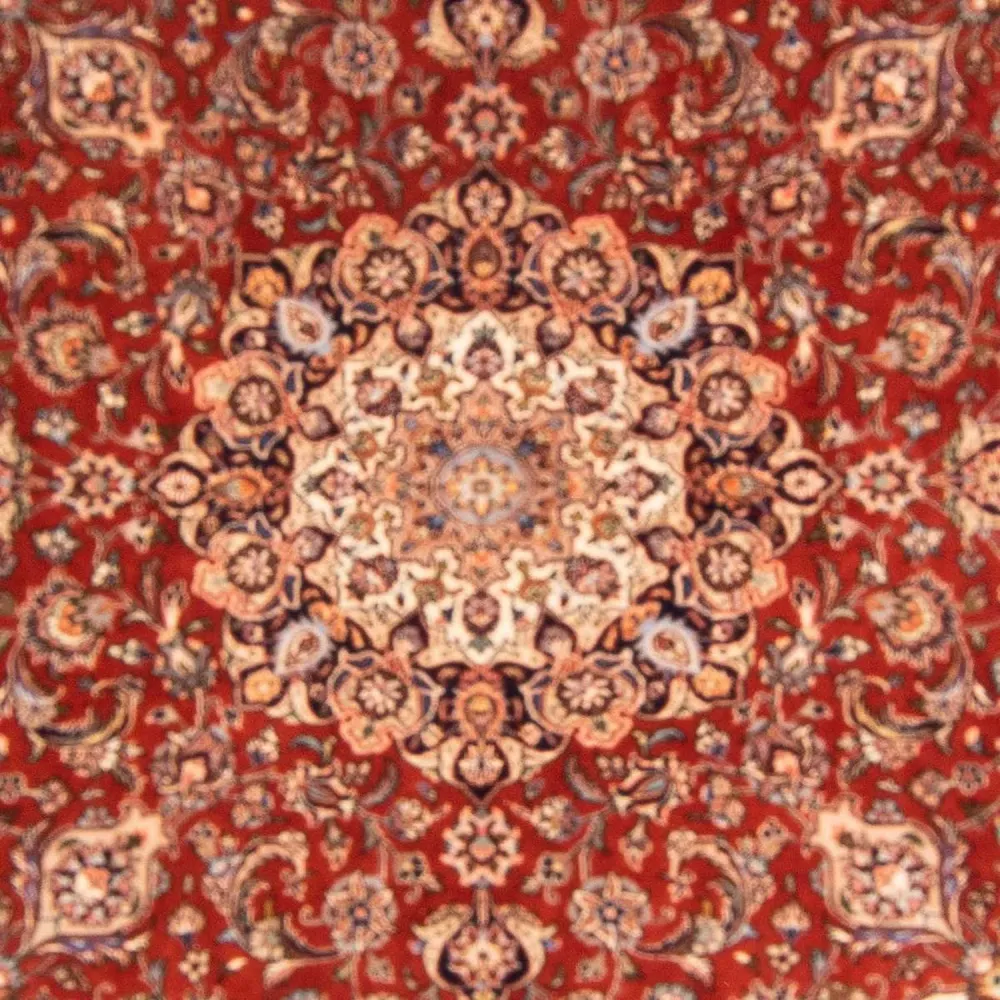 Dywan perski - Klasyczny - 247 x 245 cm - ciemna czerwień