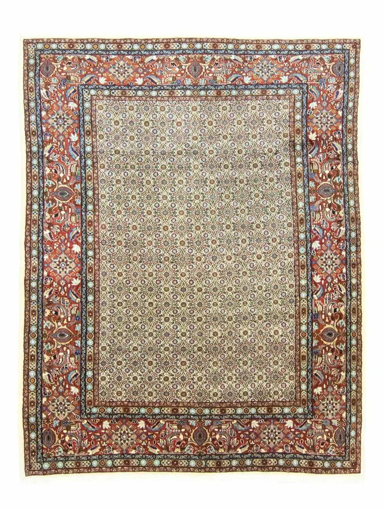 Dywan perski - Klasyczny - 253 x 196 cm - beżowy