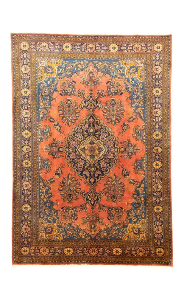 Dywan perski - Klasyczny - 310 x 213 cm - pomarańczowy