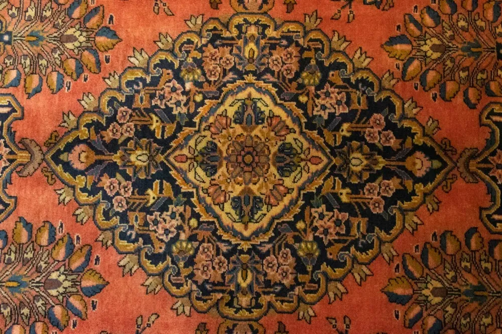 Dywan perski - Klasyczny - 310 x 213 cm - pomarańczowy