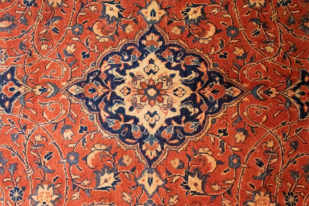Dywan perski - Klasyczny - 326 x 217 cm - pomarańczowy