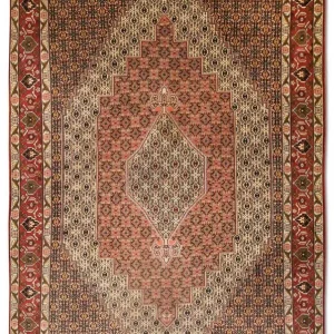 Dywan perski - Klasyczny - 348 x 200 cm - ciemnoniebieski